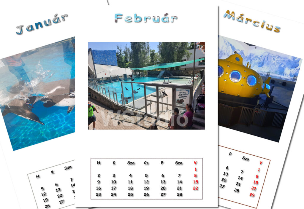 Falinaptár készítés karácsonyra