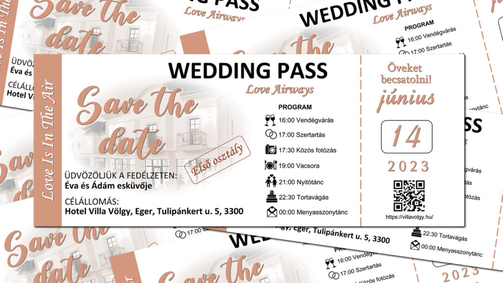 Wedding pass